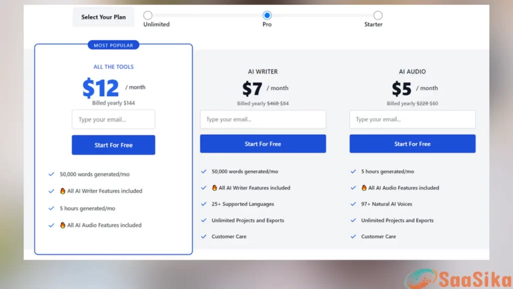 Thundercontent Pro Plan